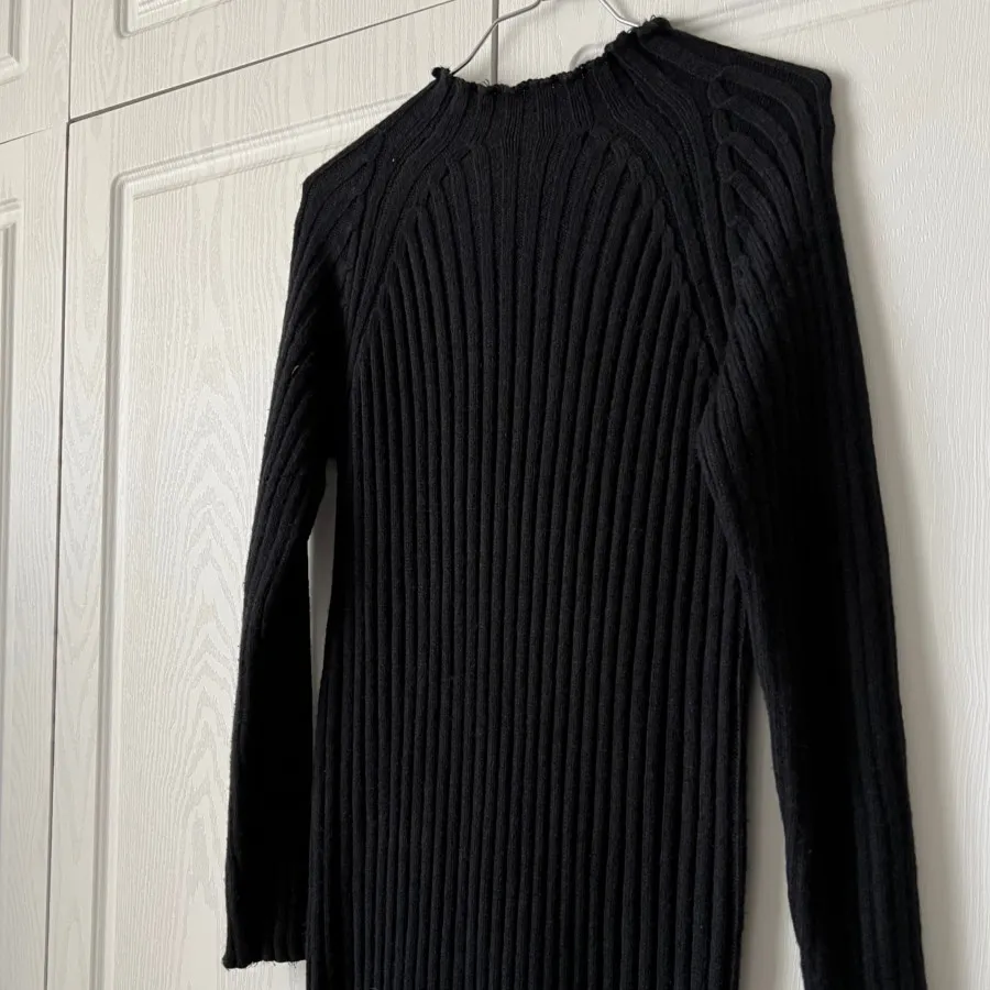 ماکسی مشکی بافت