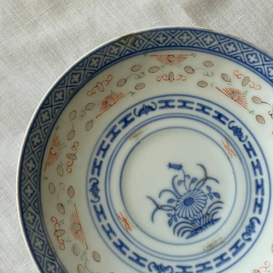 فنجان و نعلبکی دون برنجی