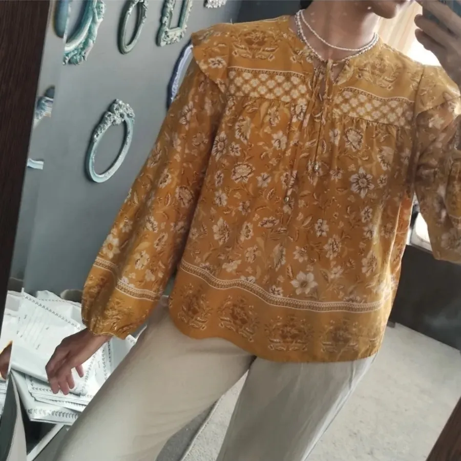 شومیز نخی برند اروپایی