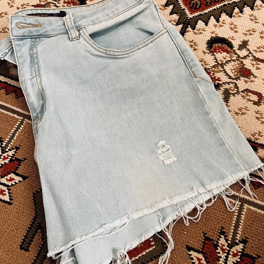 شلوارک جین ترک