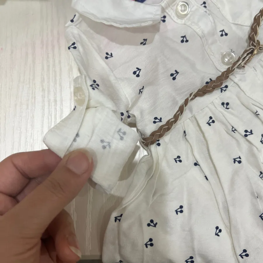 پیراهن نوزادی دخترانه