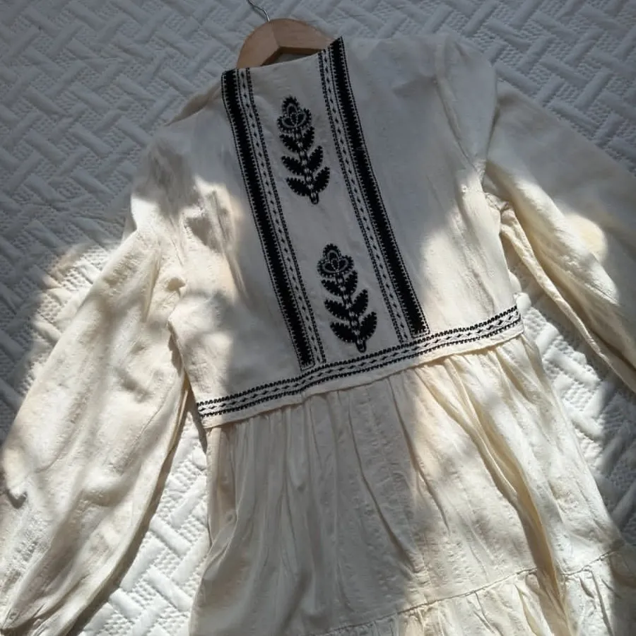 مانتو شومیز سفید شیری