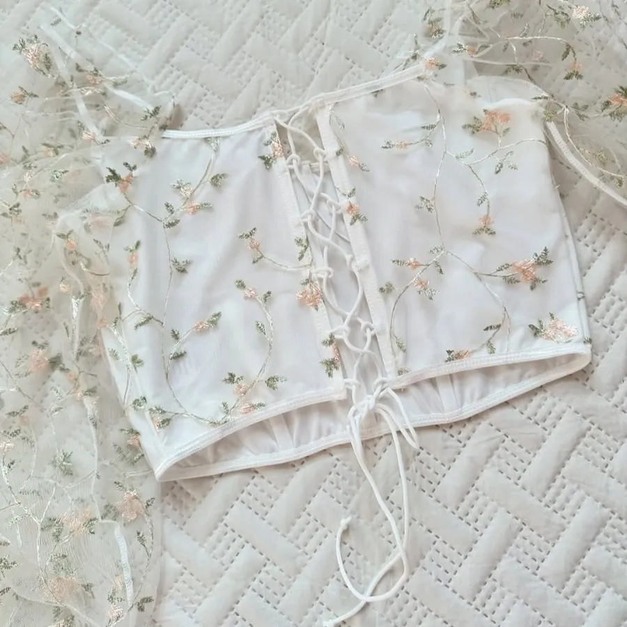 نیم تنه مجلسی عروسکی سفید