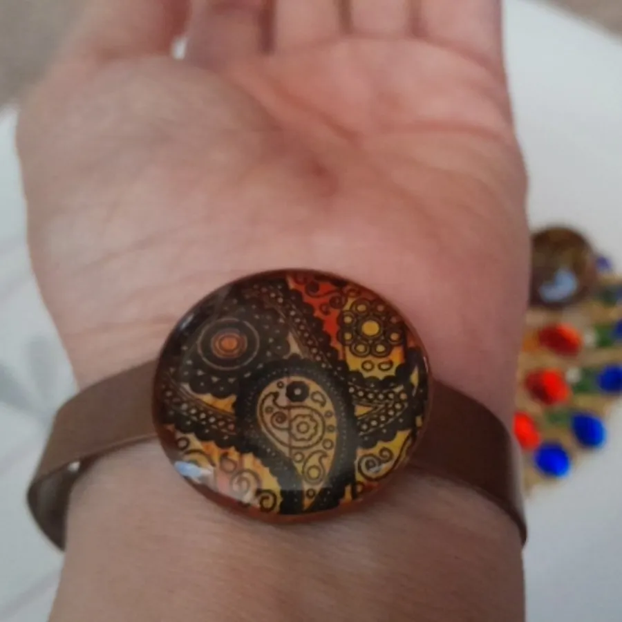 دستبند و انگشتر مسی -رزین