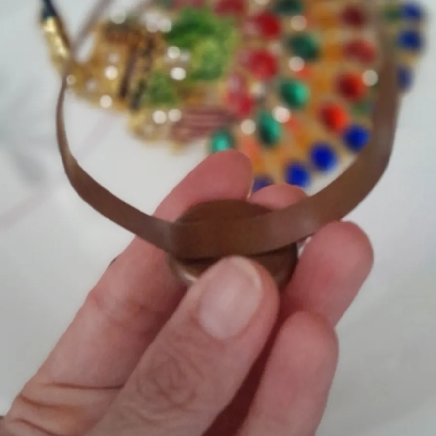 دستبند و انگشتر مسی -رزین