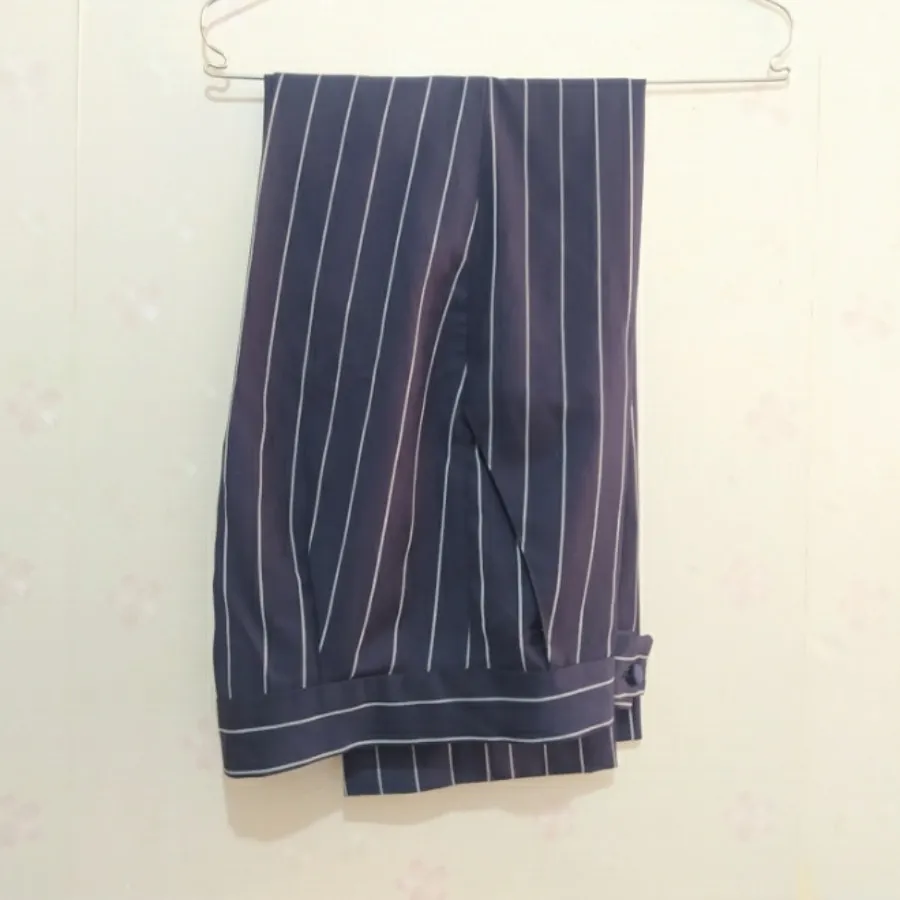 شلوار پارچه ای سورمه ای