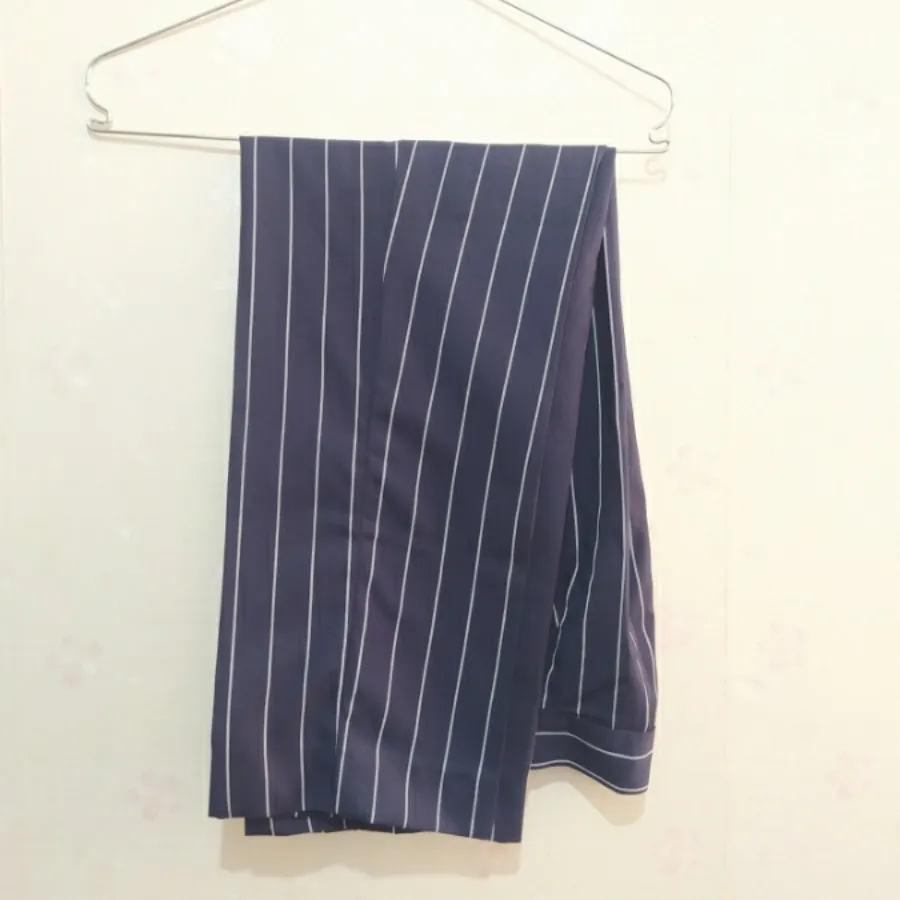 شلوار پارچه ای سورمه ای