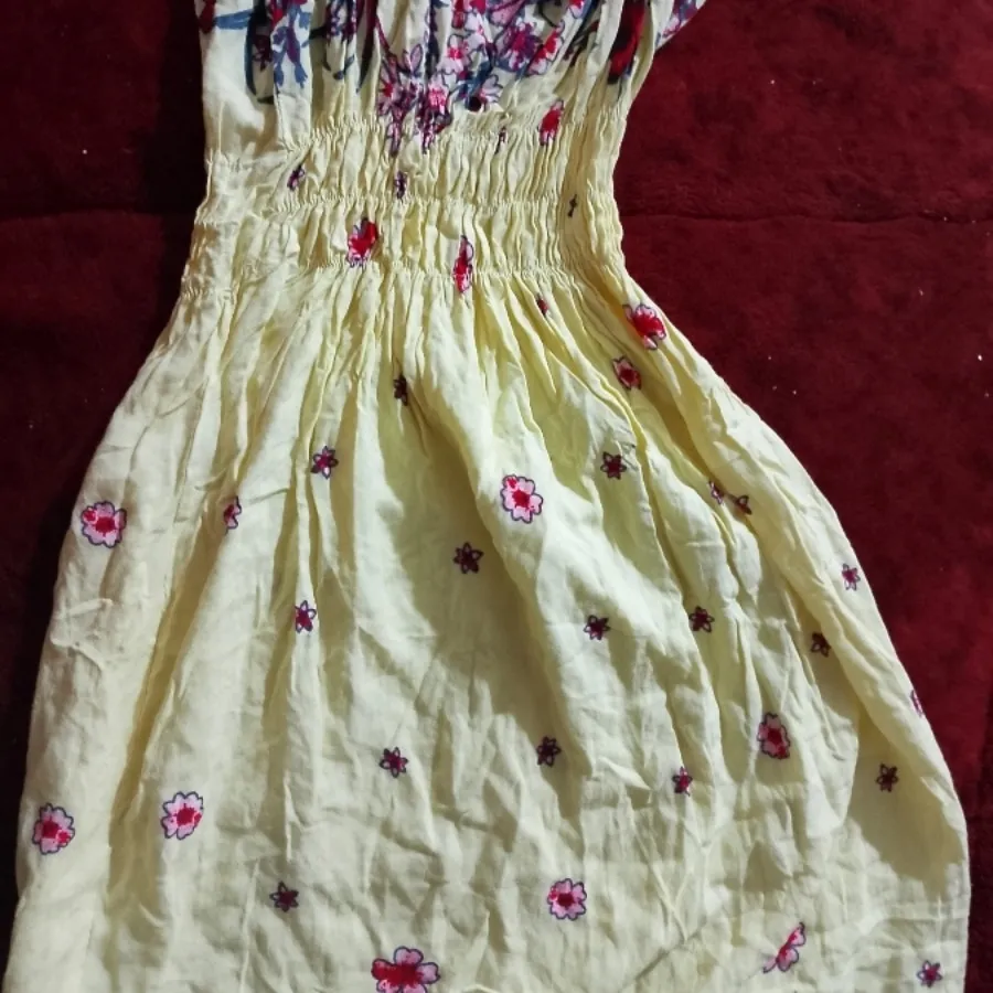 پیراهن ساحلی بلند