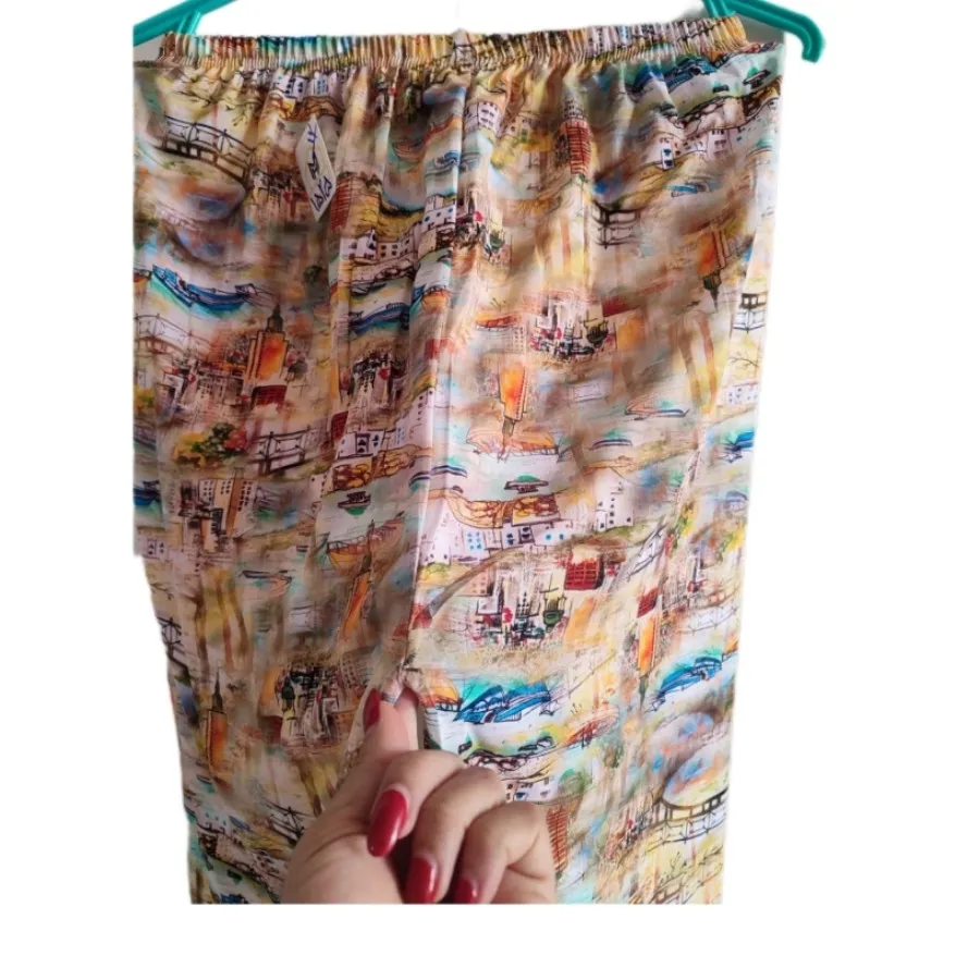 شلوار نخی آکبند