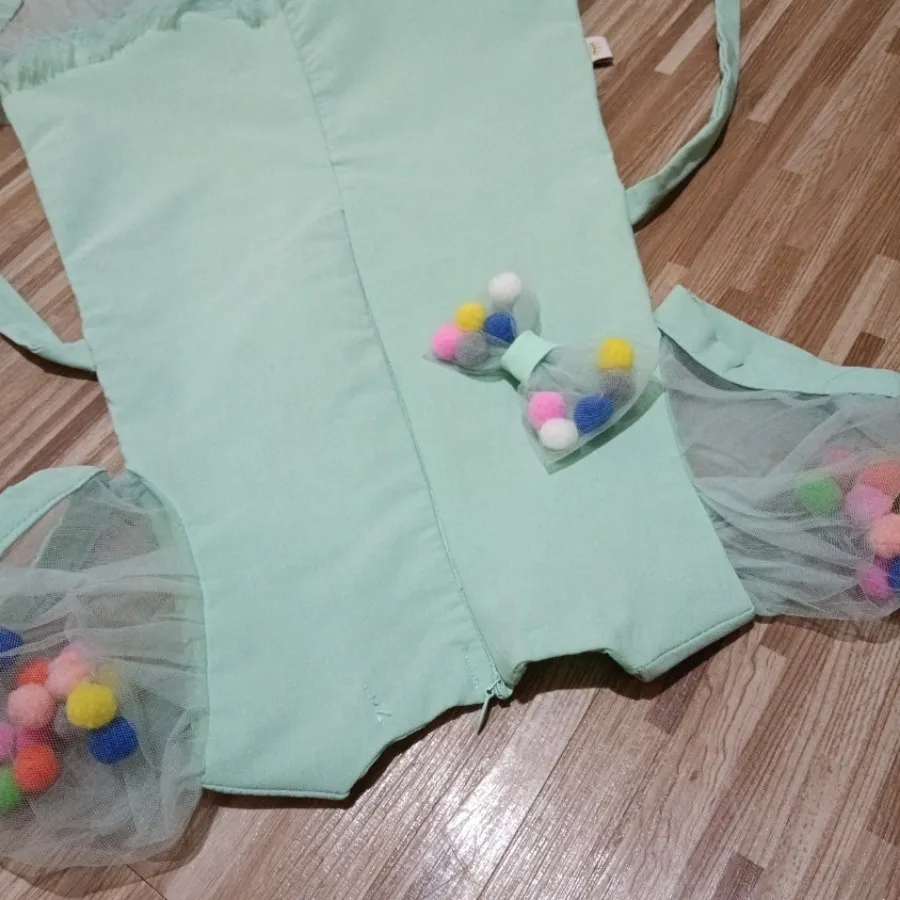 پیراهن پوم پوم دار