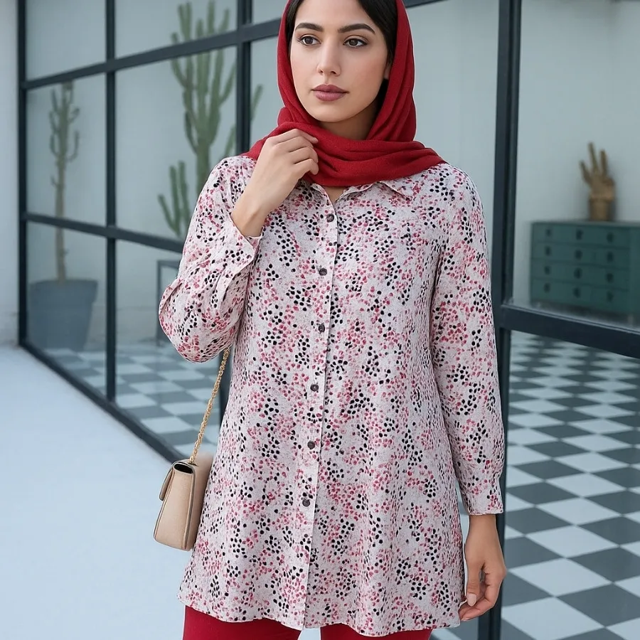 تونیک مانتویی خوشه