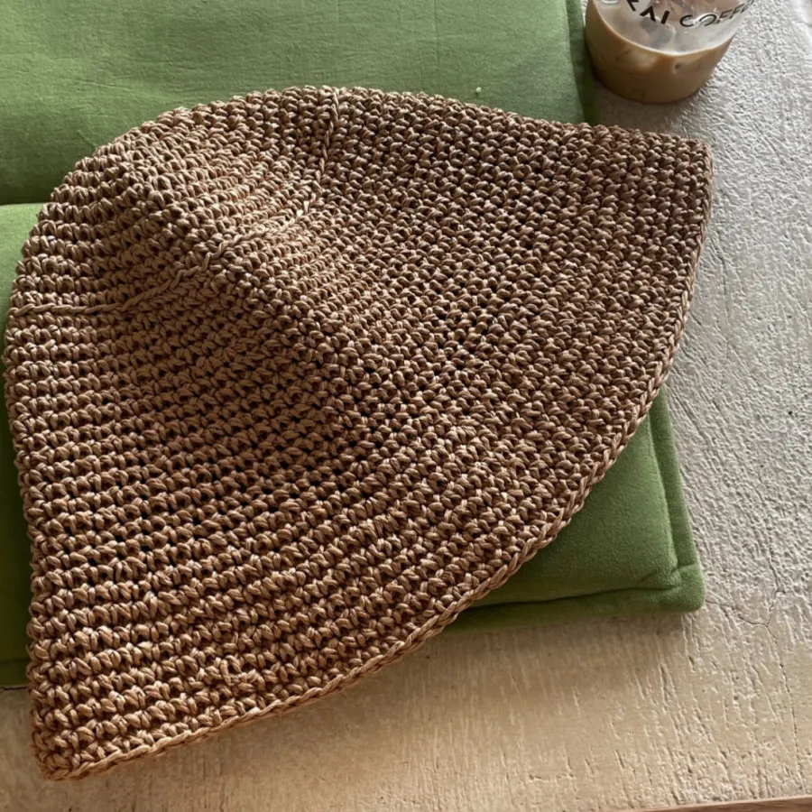 کلاه باکت دست باف