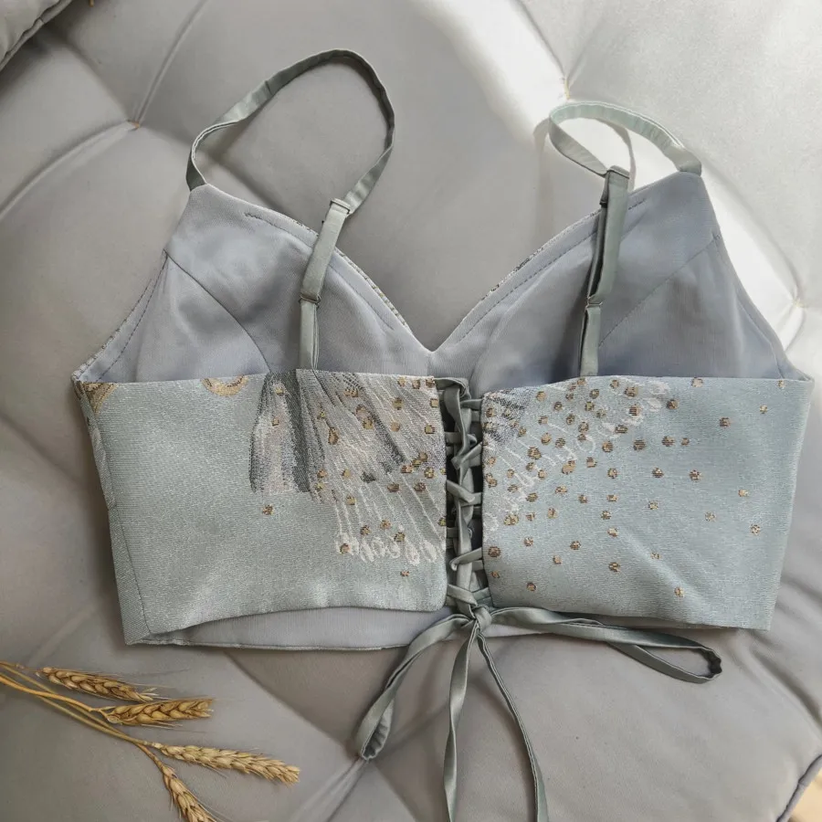 کراپ تاپ جواهردوزی