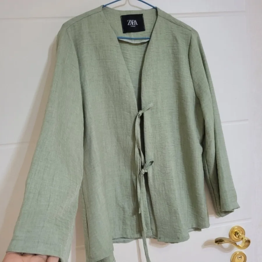 شومیز لینن زارا