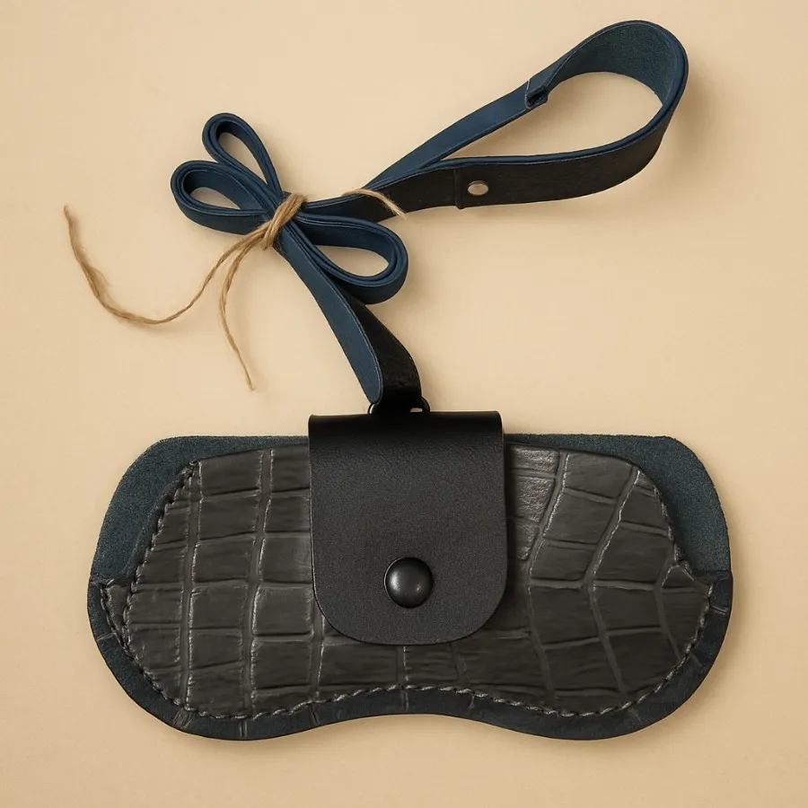 کاور گردنی عینک چرم