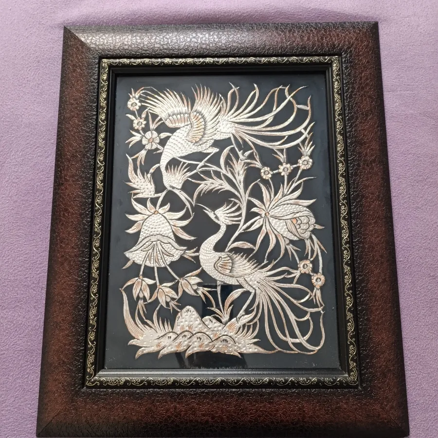 تابلو قلم زنی مسی