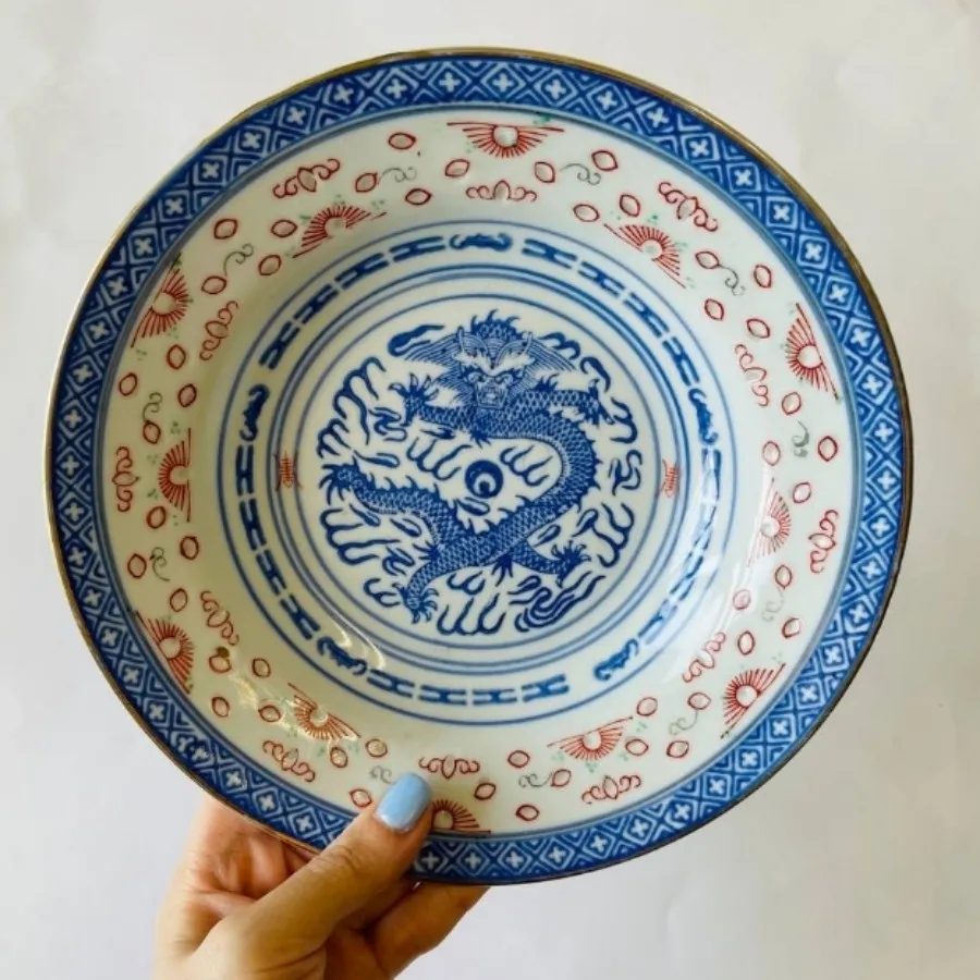 بشقاب دیوارکوب دون برنجی