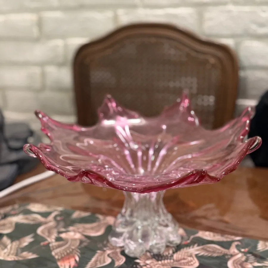 گلدان و ظرف کریستال بنفش