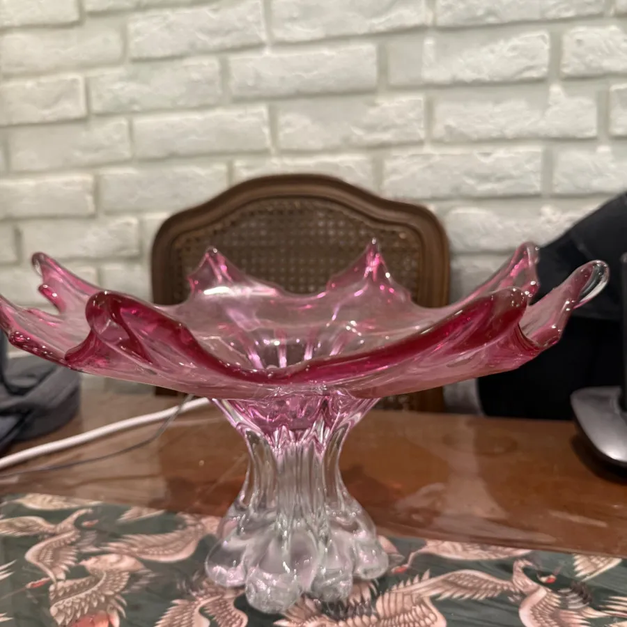 گلدان و ظرف کریستال بنفش