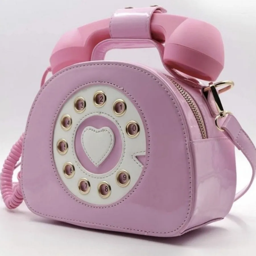 کیف تلفنی صورتی
