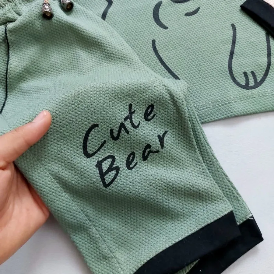 تیشرت شلوارک بیسکوییتی خر