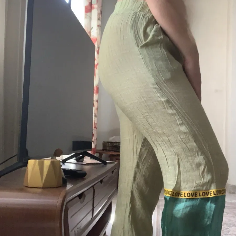 شلوار سبز کژوال