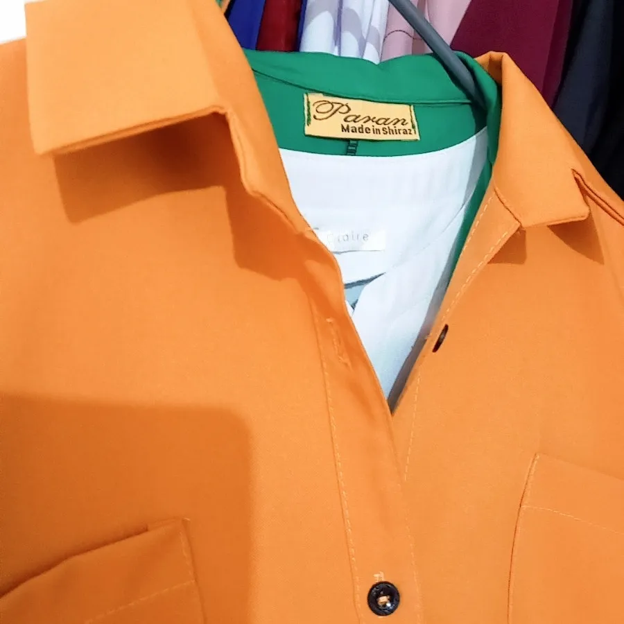 مانتو شومیز خردلی