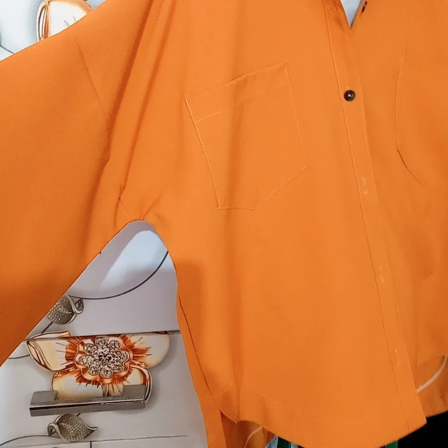 مانتو شومیز خردلی