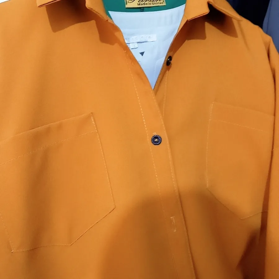 مانتو شومیز خردلی