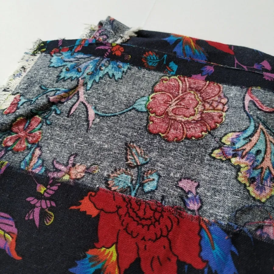 پارچه لینن طرحدار