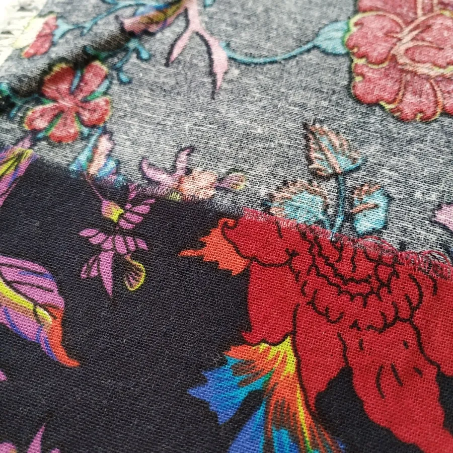 پارچه لینن طرحدار