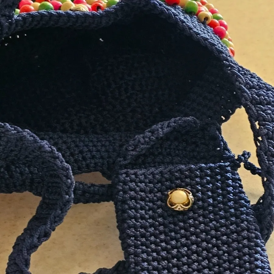 کیف قلاب بافی