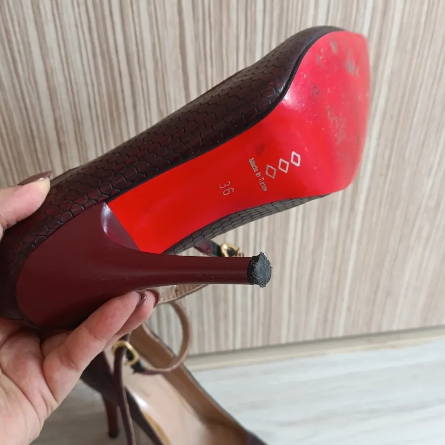 کفش مجلسی پوست ماری