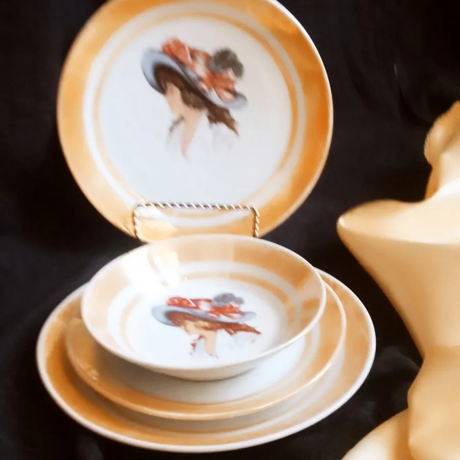 پیش دستی طرح رخ ژاپن