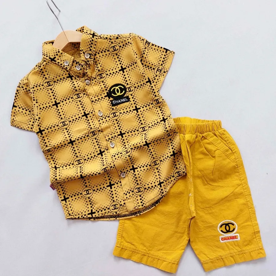 پیراهن شلوارک کتان chanel