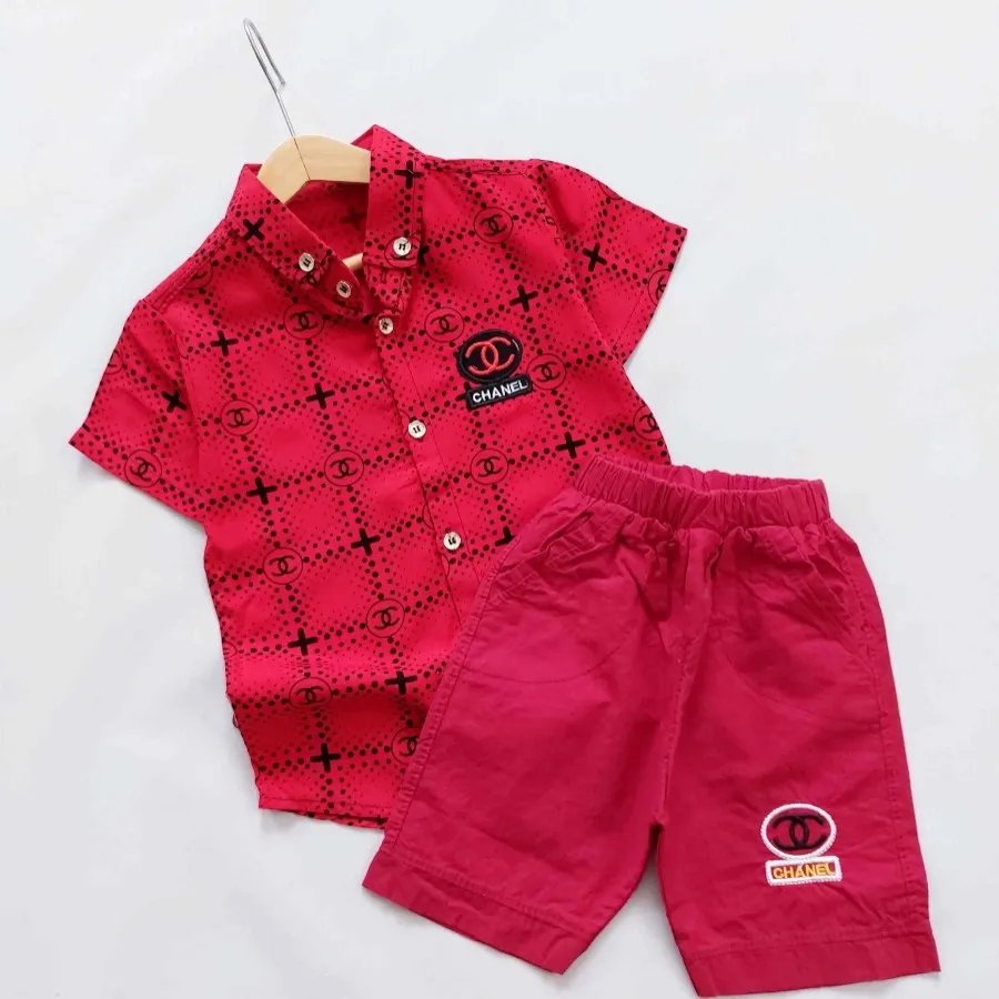 پیراهن شلوارک کتان chanel