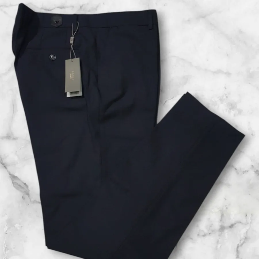 شلوار پارچه ای سرمه ای