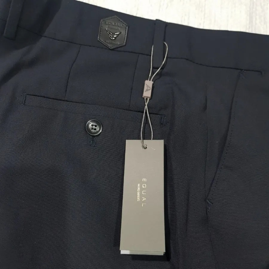 شلوار پارچه ای سرمه ای