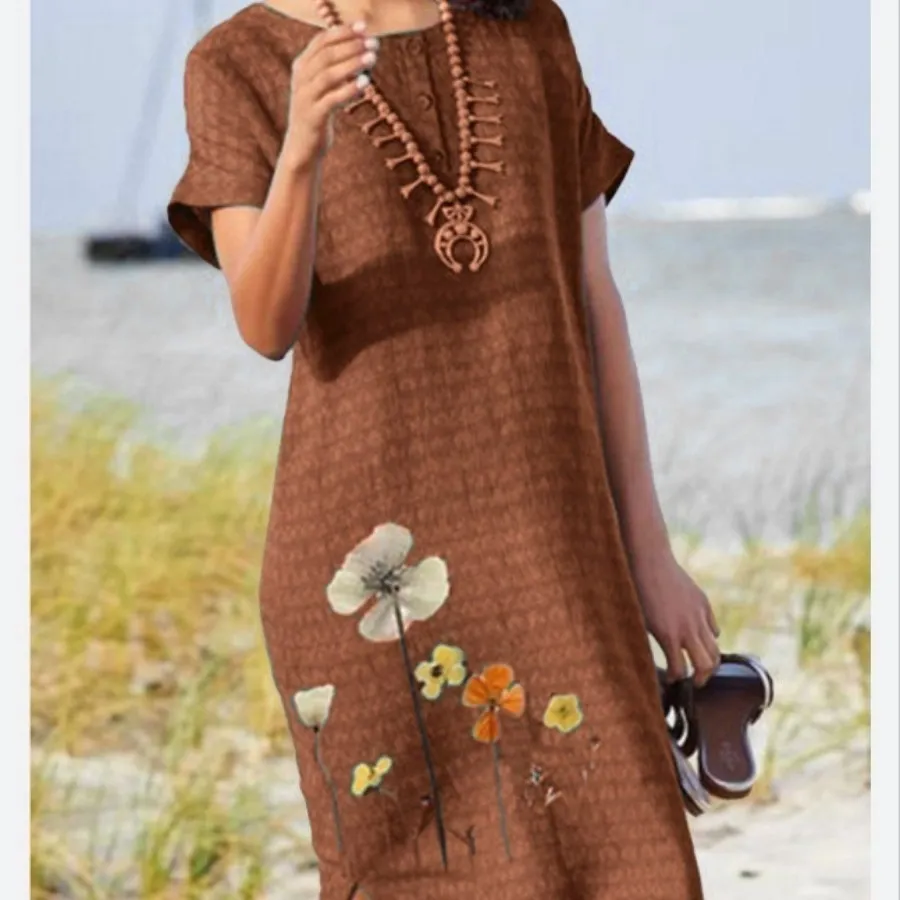 تونیک گلدوزی جنس نخی