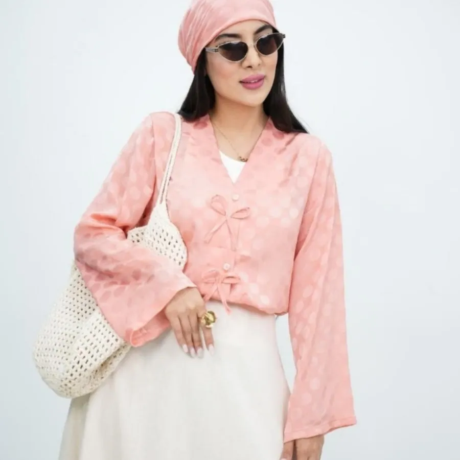 ست مانتو و مینی اسکارف