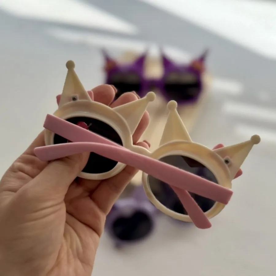 عینک دخترانه کرومی