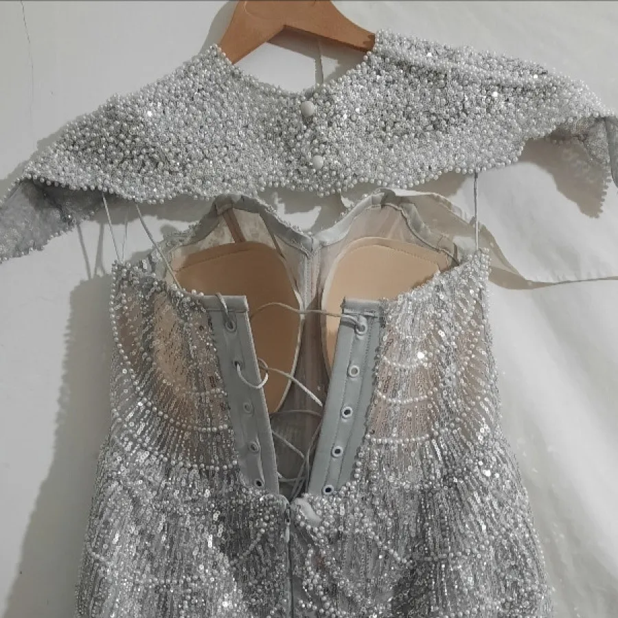 لباس مجلسی سنگ دوزی شده