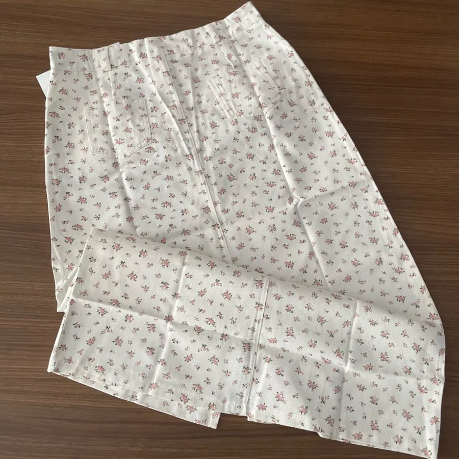 دامن پینترستی کتان