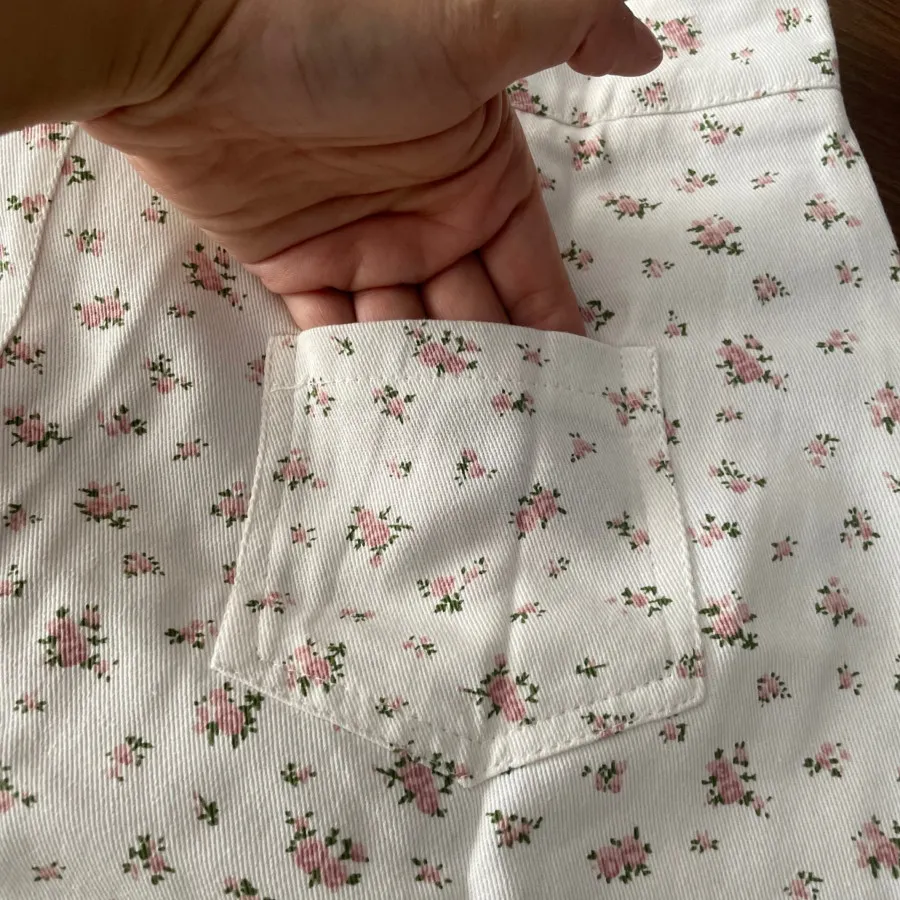 دامن پینترستی کتان