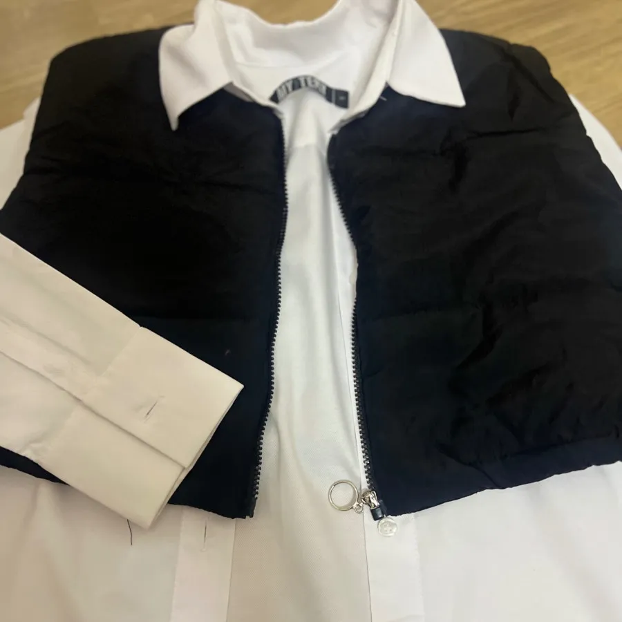 دوتکه شومیز و جلیقه