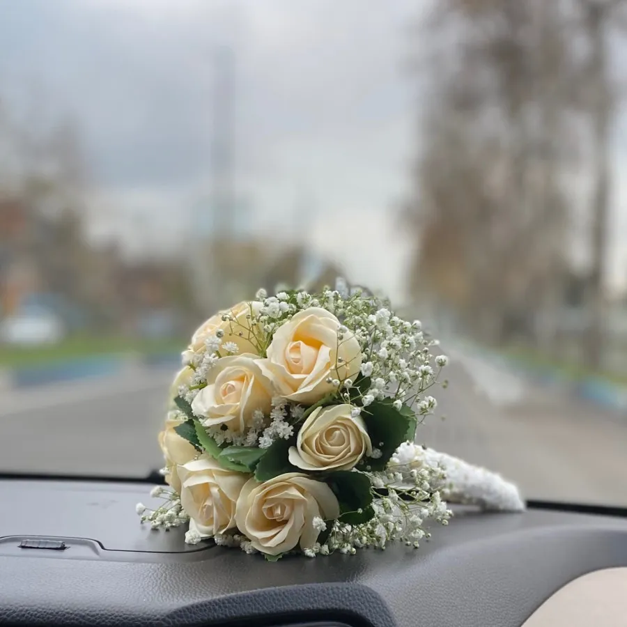 گل رز صابونی