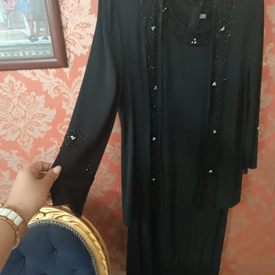 پیراهن مجلسی همراه کت