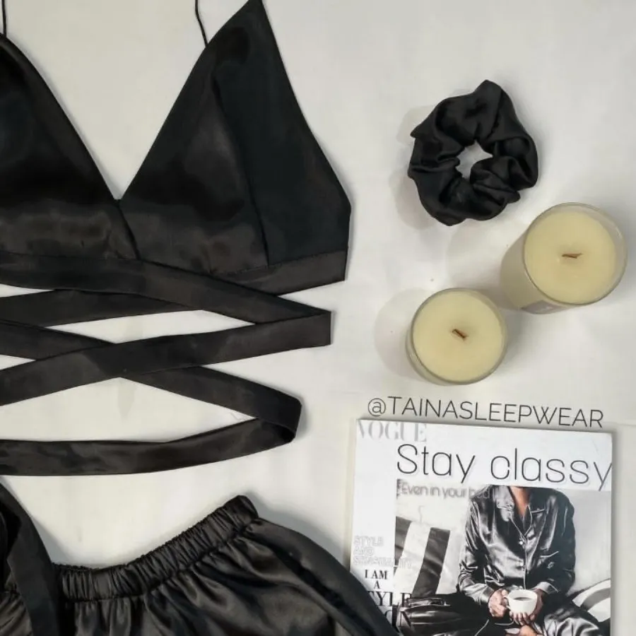 نیمتنه سوتین کراپ شلوارک