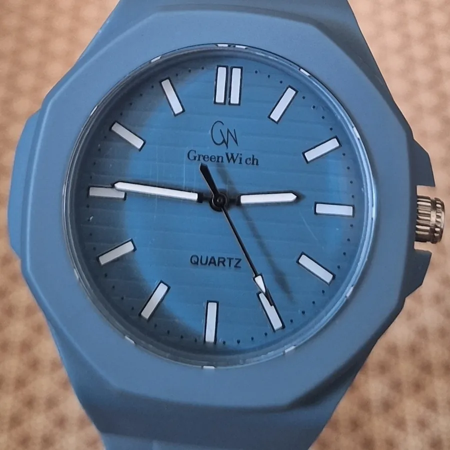 ساعت گرینویچ بند سیلیکونی