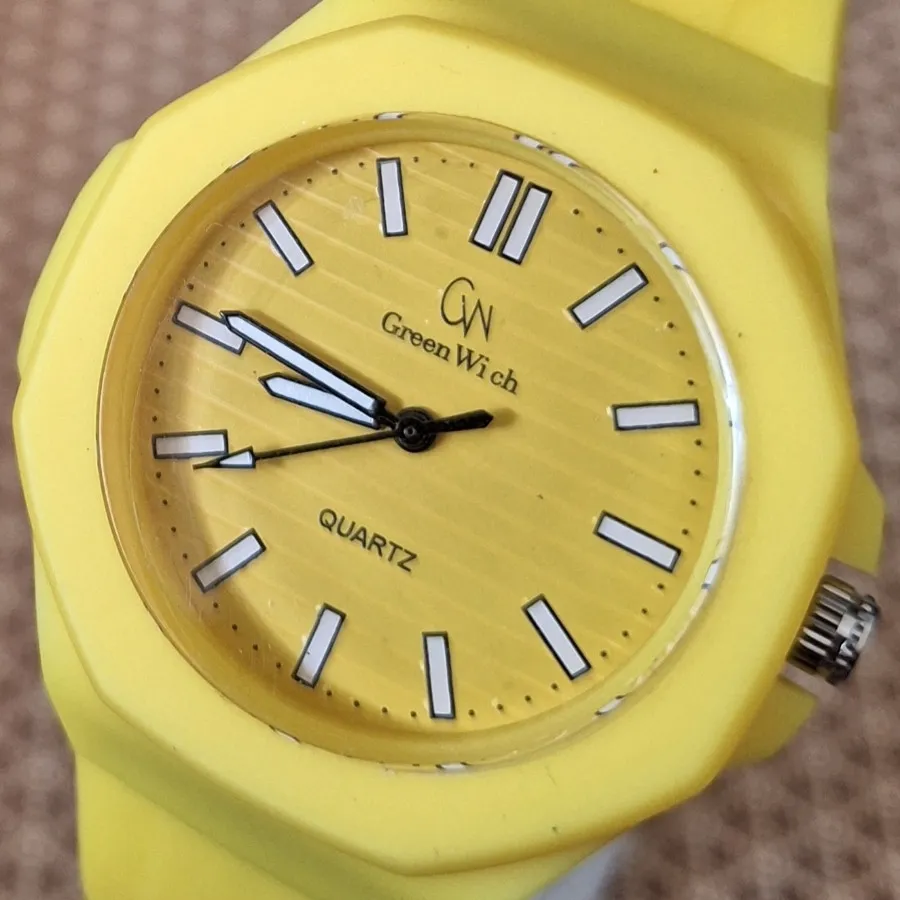ساعت گرینویچ بند سیلیکونی